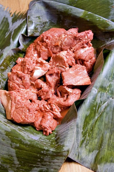 cochinita pibil before cooking