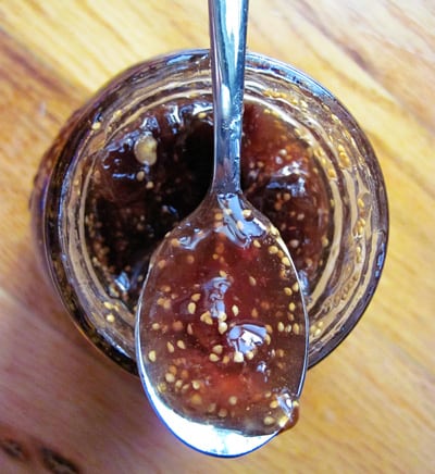 Spicy fig jam (Mermelada de higo con chile)