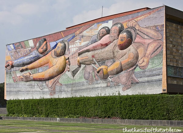 Mural of Orozco by David Alfaro Siqueiros (1896-1974, Mexico