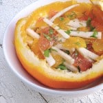 Ensalada xec: Spicy Mayan citrus salad