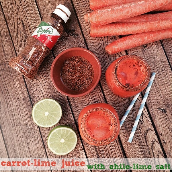 Mexican-Style Spicy Carrot-Lime Juice