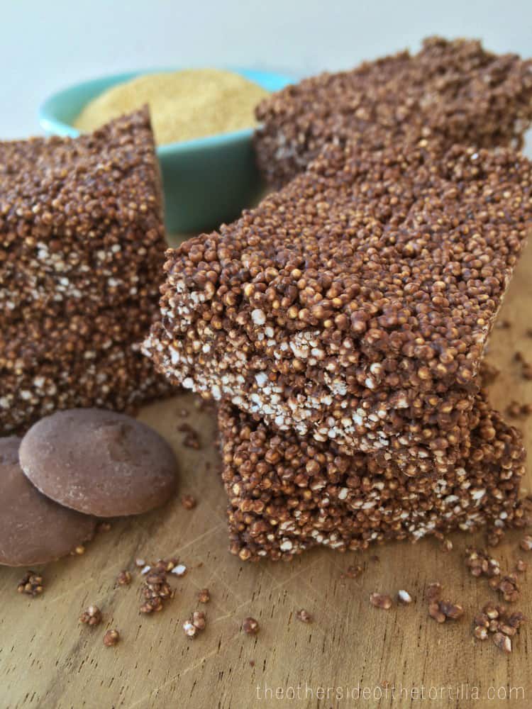 How to make chocolate amaranth bars