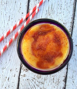 Mangonada #recipe with homemade chamoy from theothersideofthetortilla.com #mexican #flavorstory @mccormickspice