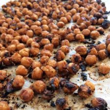 Roasted chickpeas with tajin