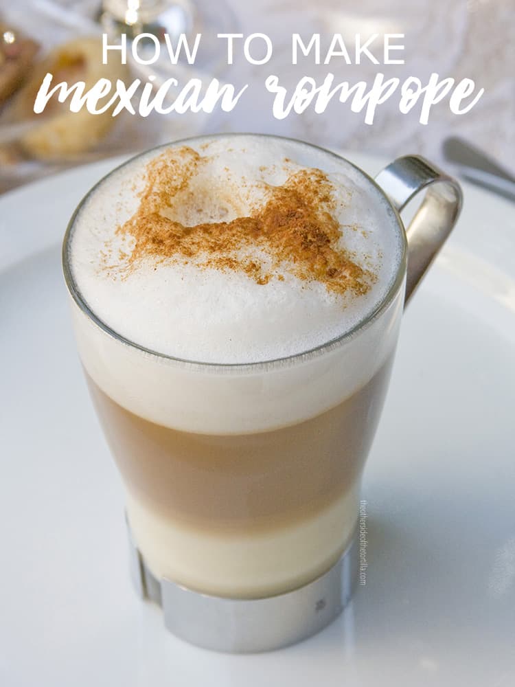 rompope or Mexican eggnog