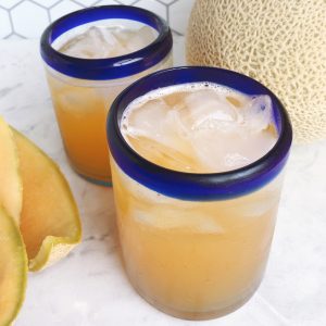 How to make cantaloupe melon agua fresca with a juicer machine