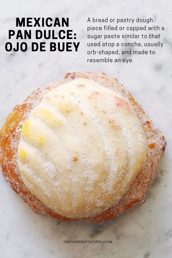 Ojo De Buey, Pan Dulce, Mexican Sweet Bread 